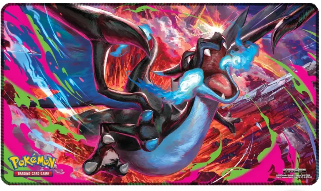 POKEMON TCG MEGA CHARIZARD X UPC ULTRA PREMIUM COLLECTION PLAYMAT