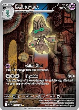 Beheeyem #121 Pokemon Black Bolt