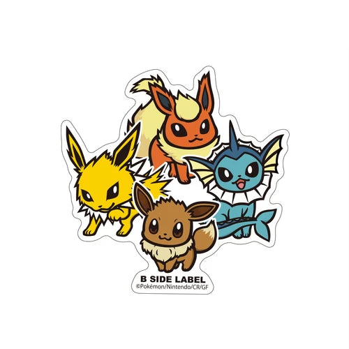 B-Side Label - Eeveelution - Pokemon Center Sticker