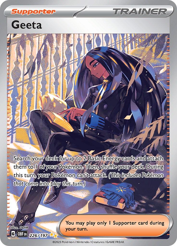 Geeta #226 Pokemon Obsidian Flames