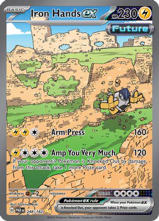 Iron Hands Ex #248 Pokemon Paradox Rift