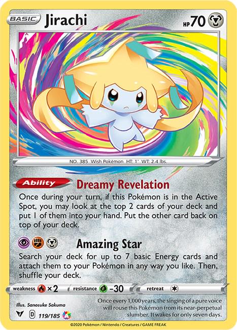 Jirachi #119 Pokemon Vivid Voltage