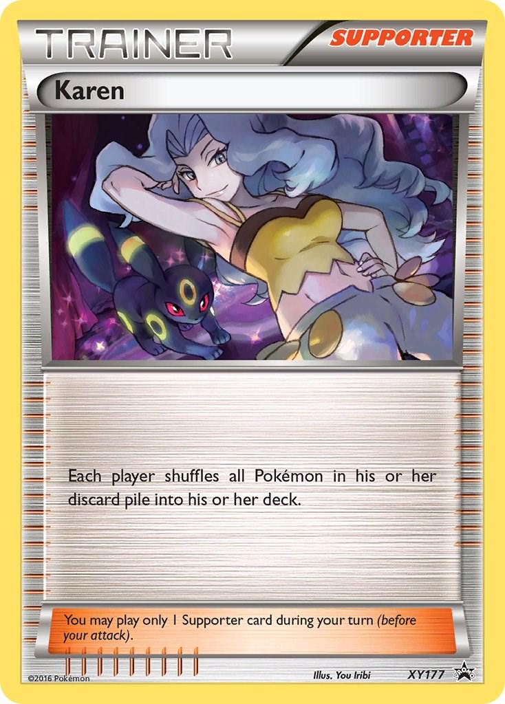 Karen #XY177 Pokemon Promo