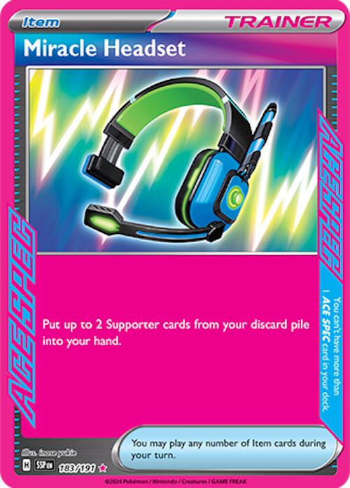 Miracle Headset #183 Pokemon Surging Sparks
