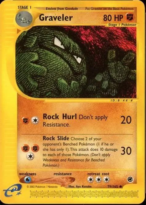 Graveler #79 Pokemon Expedition