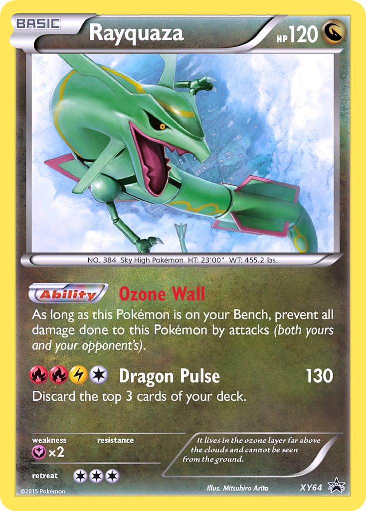 Rayquaza #XY64 Pokemon Promo