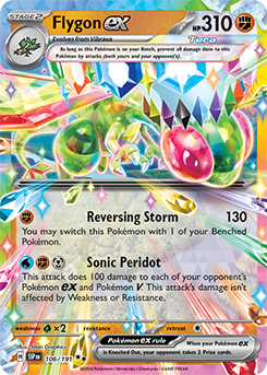 Flygon ex #106 Pokemon Surging Sparks