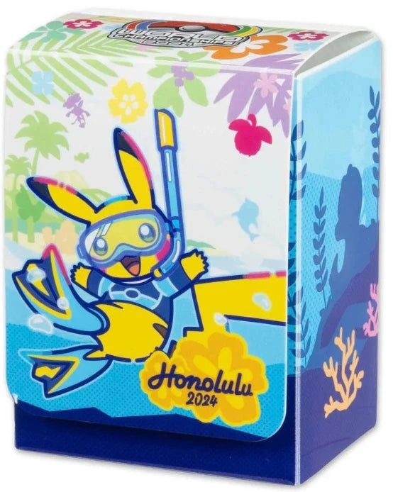 Pokemon World Championships 2024 Honolulu Pokemon Center Diving Pikachu Deck box