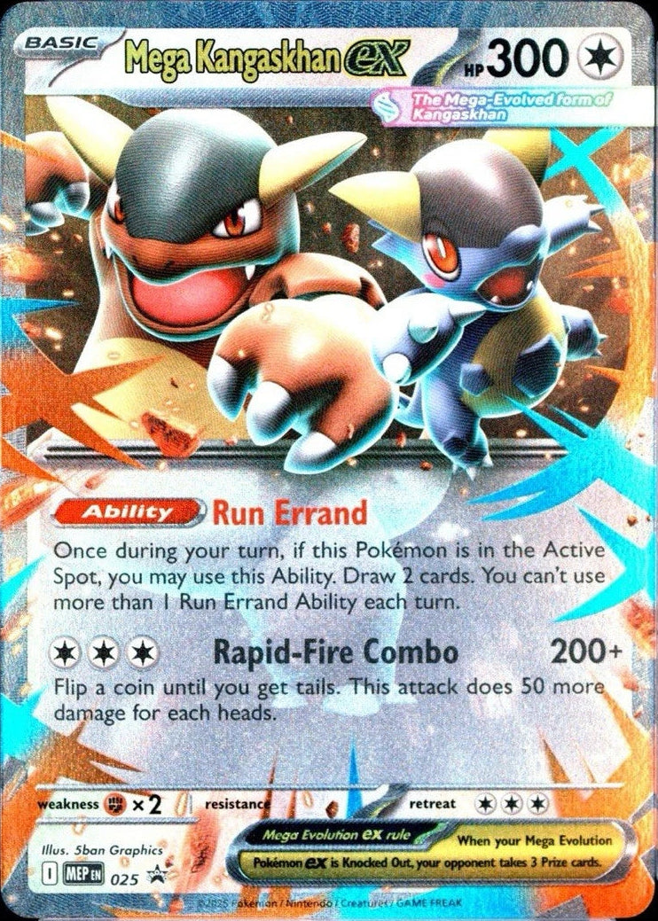 Mega Kangaskhan EX #25 Pokemon Promo