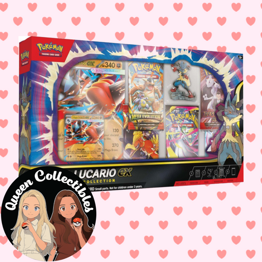 MEGA LUCARIO EX FIGURE COLLECTION BOX