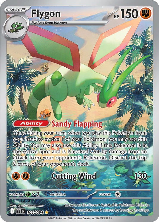 Flygon #101 Pokemon Phantasmal Flames