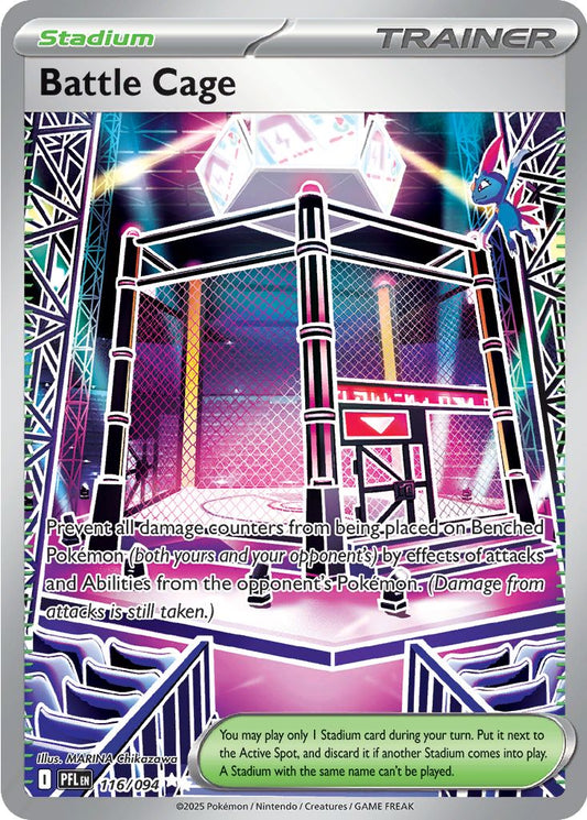 Battle Cage #116 Pokemon Phantasmal Flames