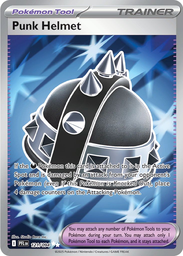 Punk Helmet #121 Pokemon Phantasmal Flames
