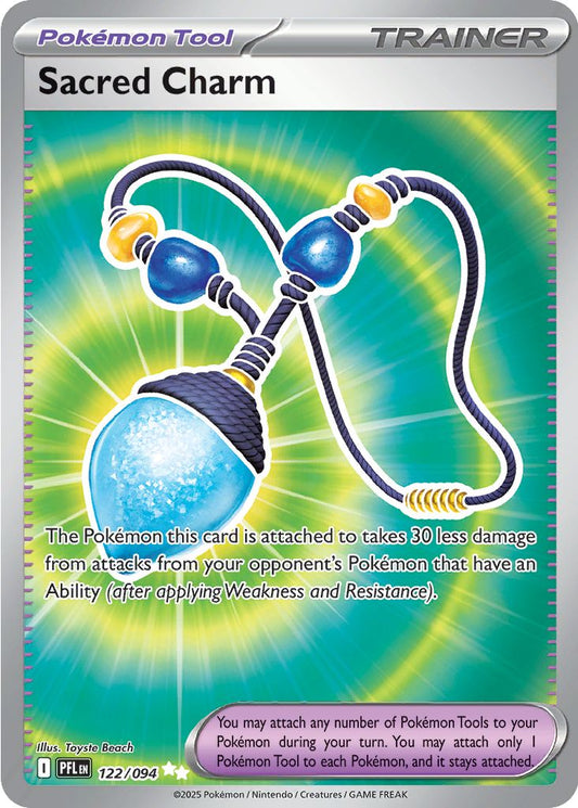 Sacred Charm #122 Pokemon Phantasmal Flames