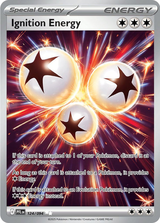 Ignition Energy #124 Pokemon Phantasmal Flames