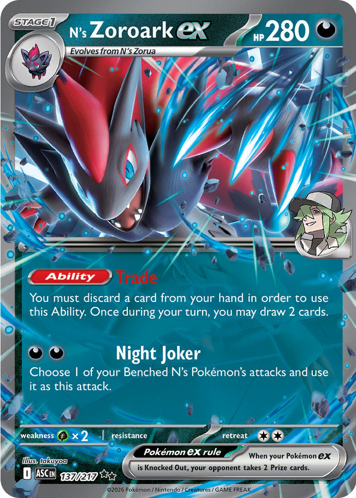 N's Zoroark 137/217 Ascended Heroes