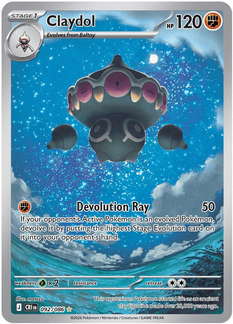 Claydol #92 Pokemon Chaos Rising