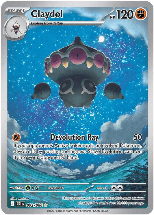 Claydol #92 Pokemon Chaos Rising