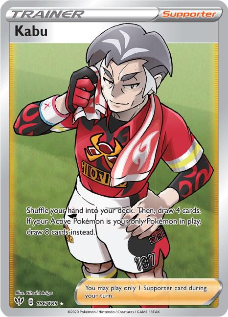 Kabu #186 Pokemon Darkness Ablaze
