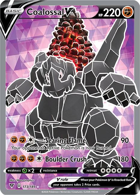 Coalossal V #173 Pokemon Vivid Voltage