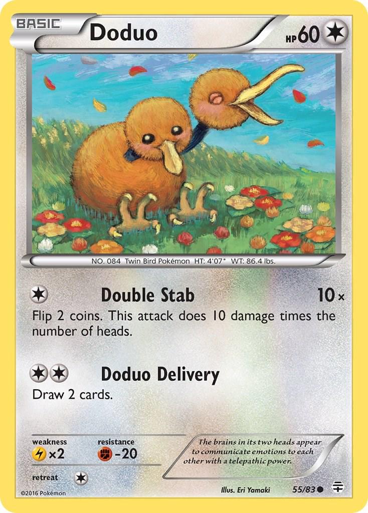 Doduo #55 Pokemon Generations (Lightly Played)