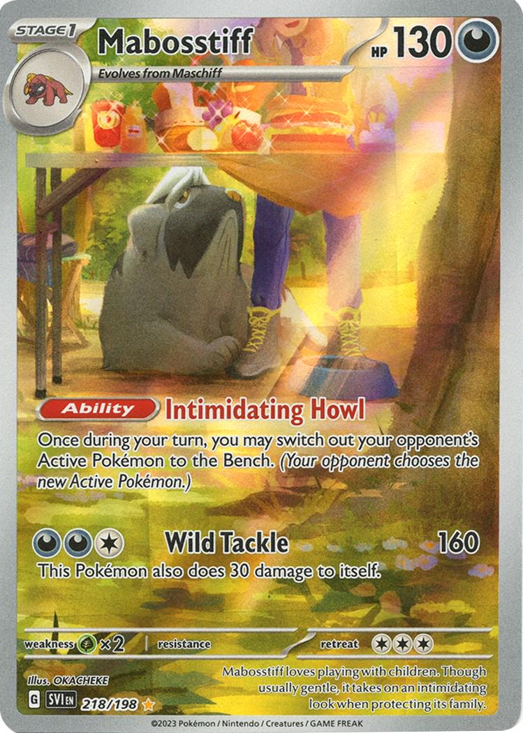 Mabosstiff #218 Pokemon Scarlet & Violet