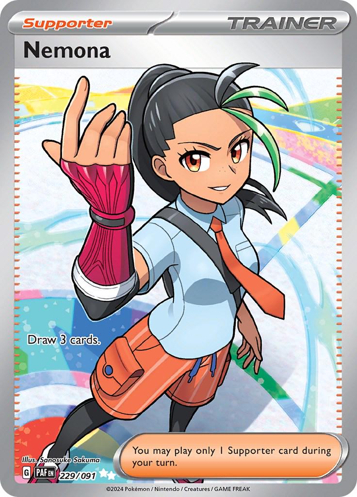 Nemona #229 Pokemon Paldean Fates
