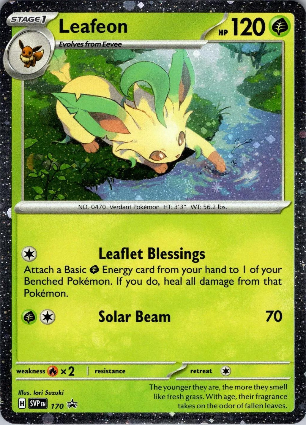 Leafeon #170 Pokemon Promo