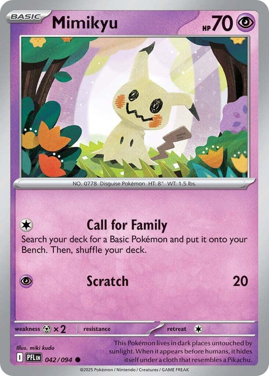 Mimikyu #42 Pokemon Phantasmal Flames