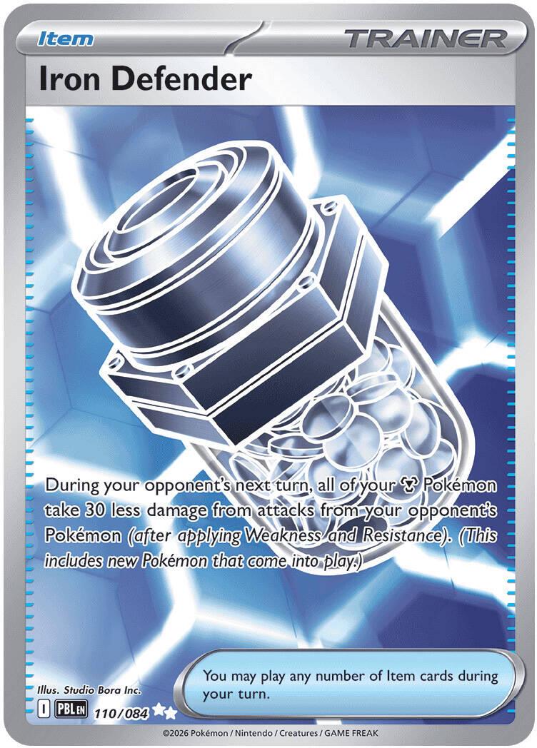 Iron Defender #110 Pokemon Pitch Black