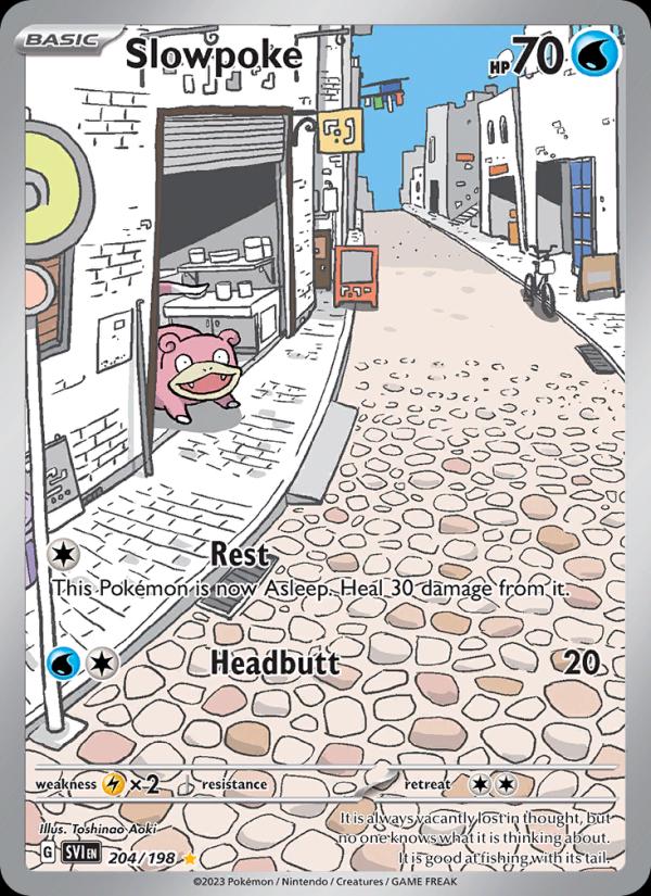 Slowpoke #204 Pokemon Scarlet & Violet