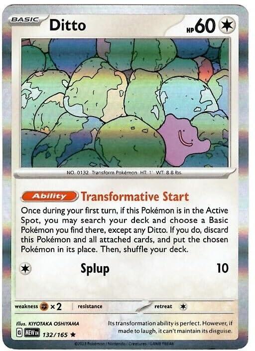 Ditto [Holo] #132 Pokemon Scarlet & Violet 151