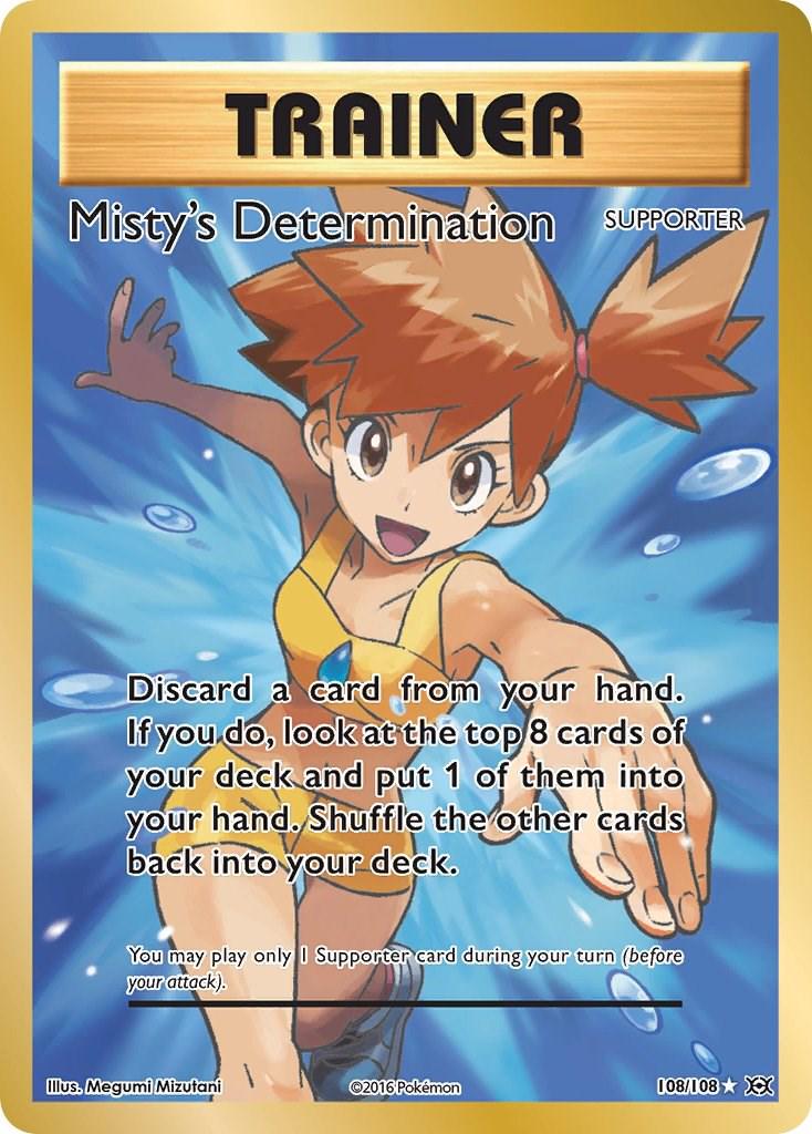 Misty's Determination #108 Pokemon Evolutions