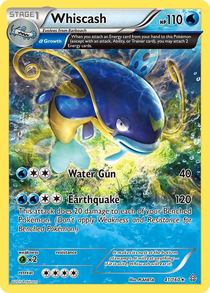 Whiscash #41 Pokemon Primal Clash