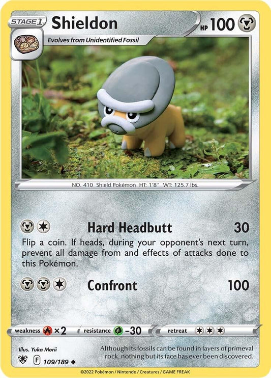 Shieldon #109 Pokemon Astral Radiance Yuka Morii