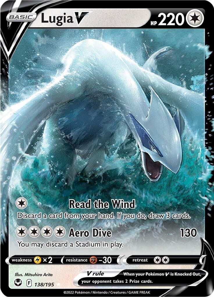 Lugia V #138 Pokemon Silver Tempest