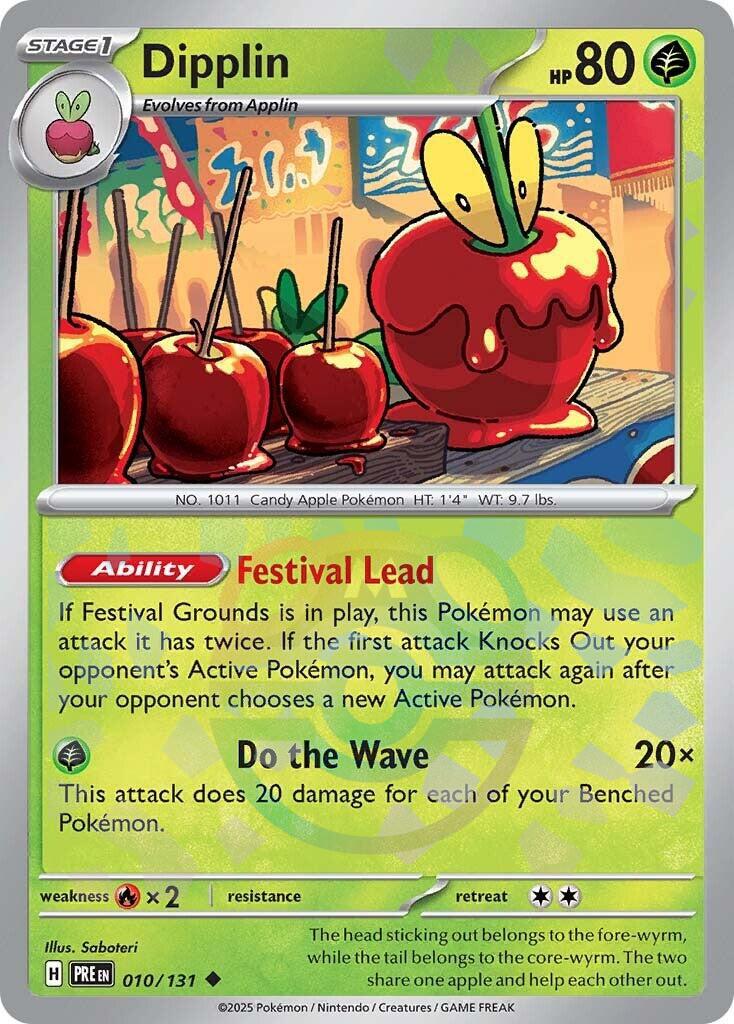 Dipplin [Master Ball] #10 Pokemon Prismatic Evolutions