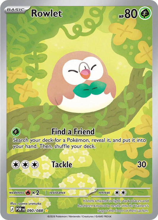 Rowlet #90 Pokemon Perfect Order