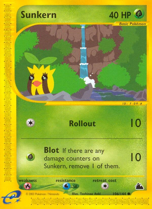 Sunkern #106 Pokemon Skyridge