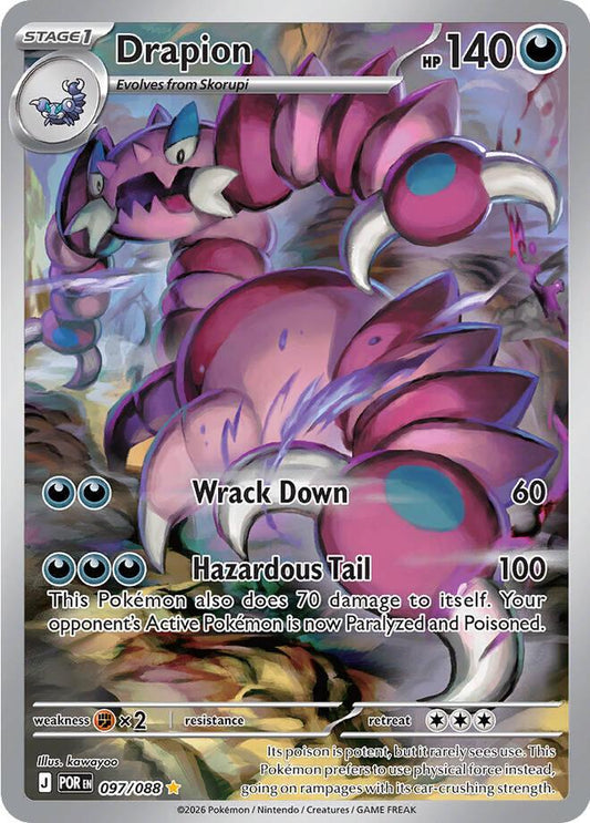 Drapion #97 Pokemon Perfect Order