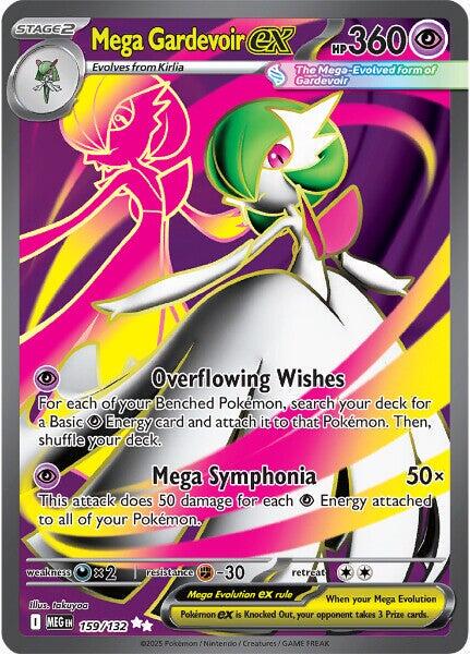 Mega Gardevoir Ex #159 Pokemon Mega Evolution