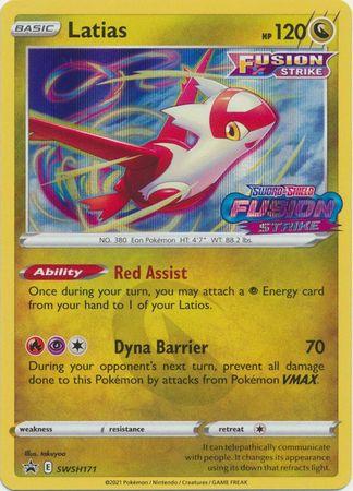 Latias #SWSH171 Pokemon Promo