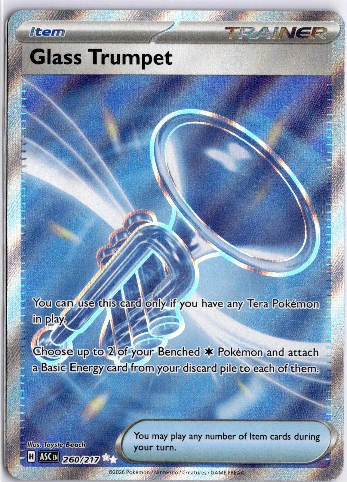Glass Trumpet #260 Pokemon Ascended Heroes