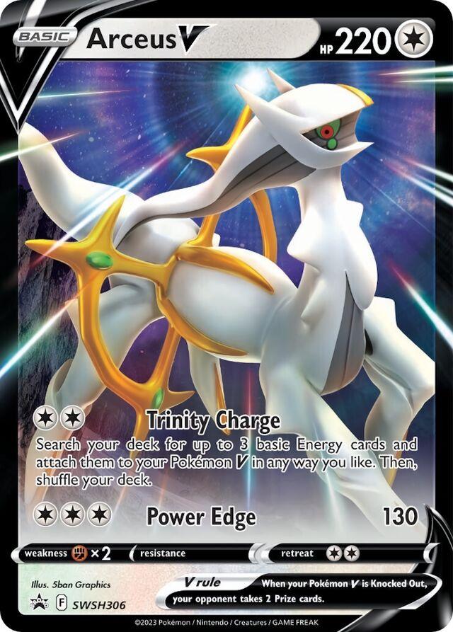 Arceus V #SWSH306 Pokemon Promo