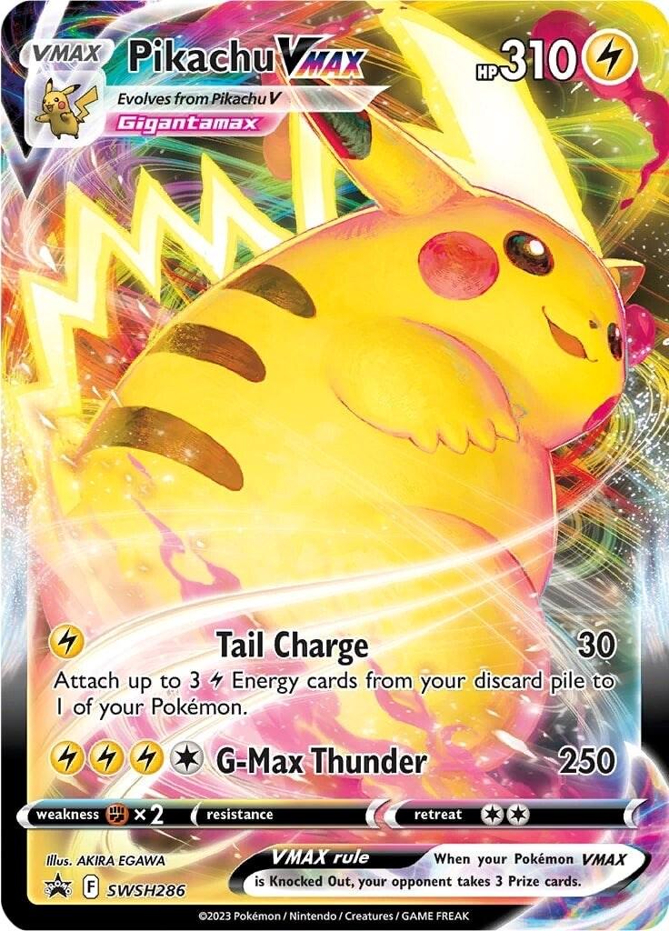 Pikachu VMax #SWSH286 Pokemon Promo