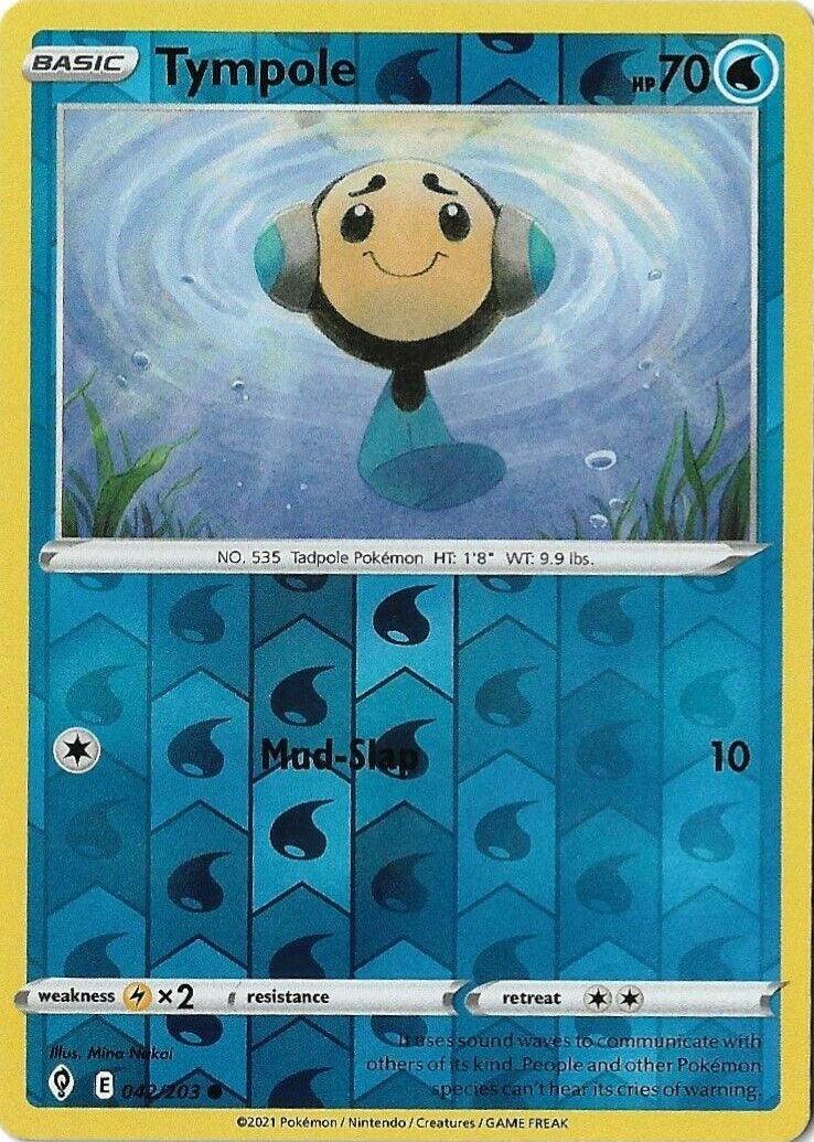 Tympole [Reverse Holo] #42 Pokemon Evolving Skies