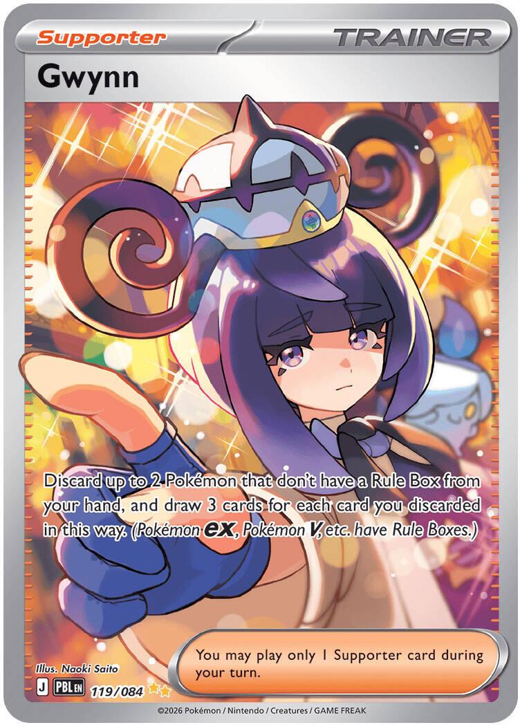 Gwynn #119 Pokemon Pitch Black