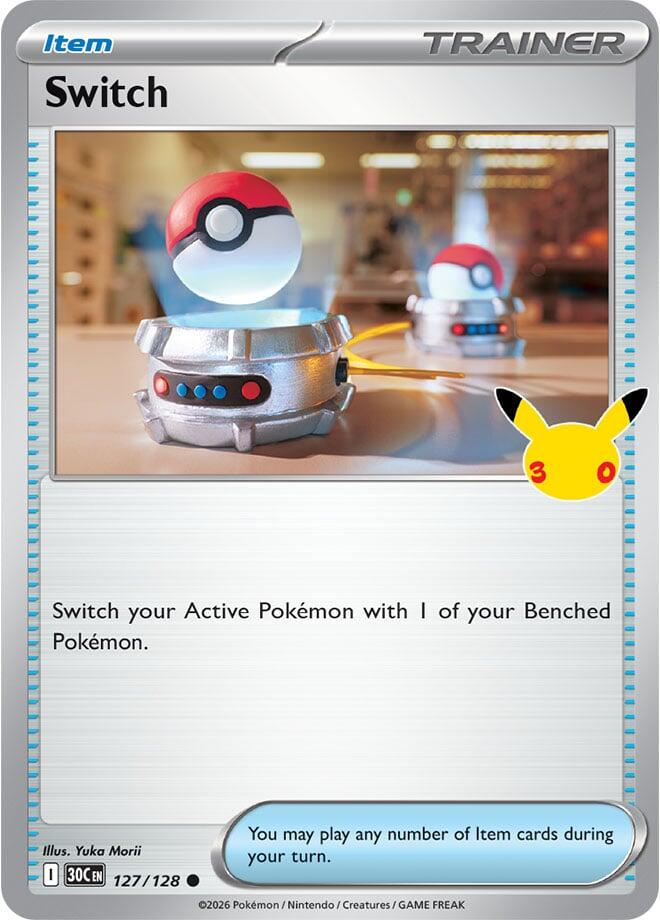 Switch #127 Pokemon 30th Celebration