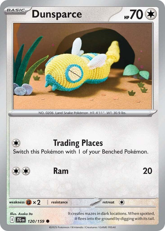 Dunsparce #120 Pokemon Journey Together Asako Ito