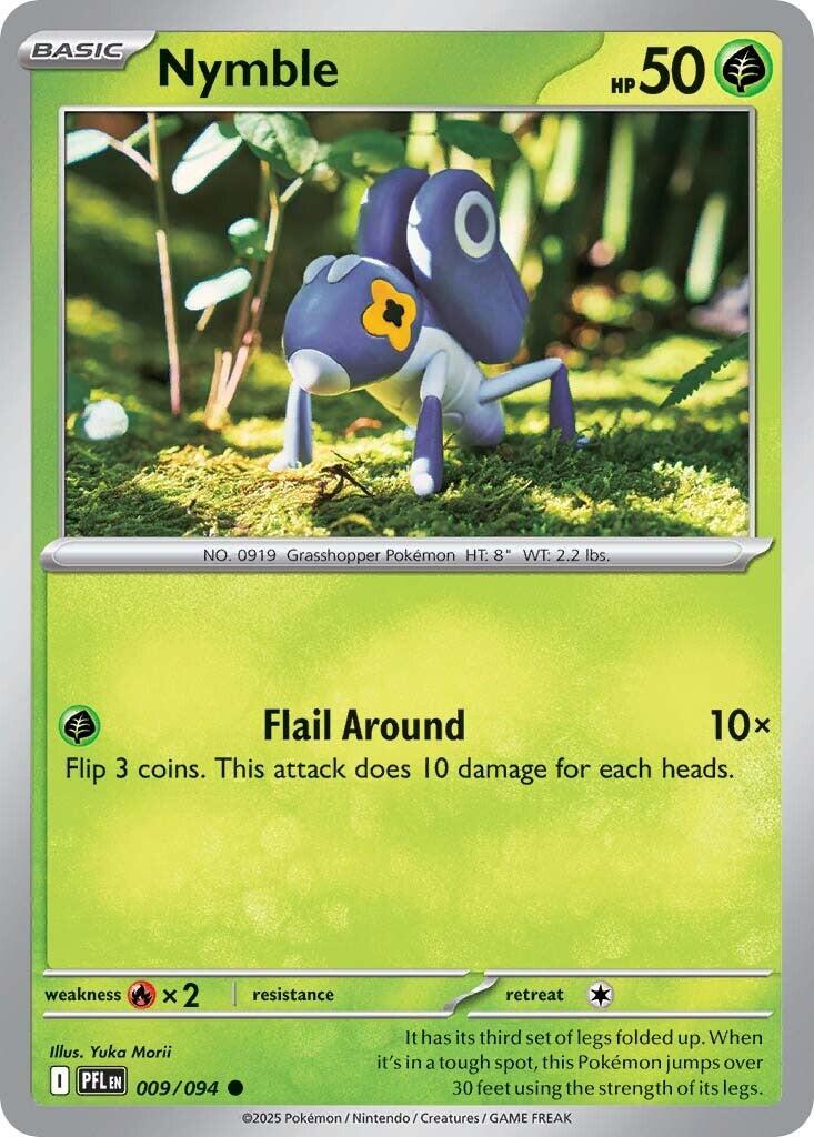 Nymble #9 Pokemon Phantasmal Flames